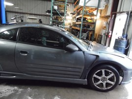 2002 MITSUBISHI ECLIPSE GT GRAY COUPE 3.0L AT 193887